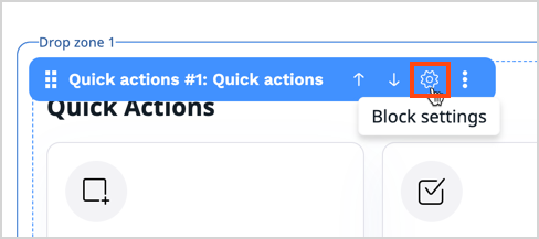 Block settings - Dashboard Builder Block settings - Dashboard Builder