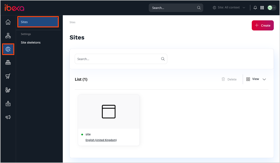 Site Factory icon